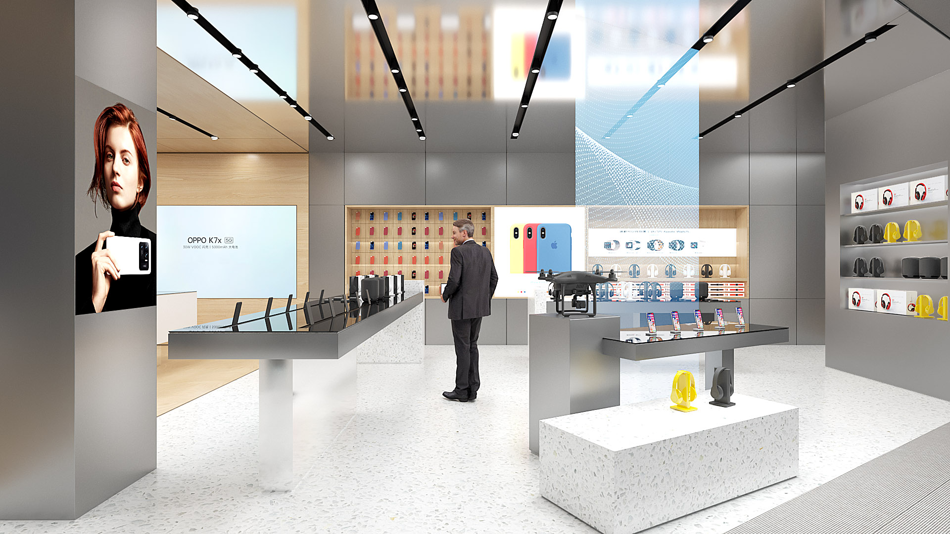 onezero美承 手机店 品牌形象设计-5