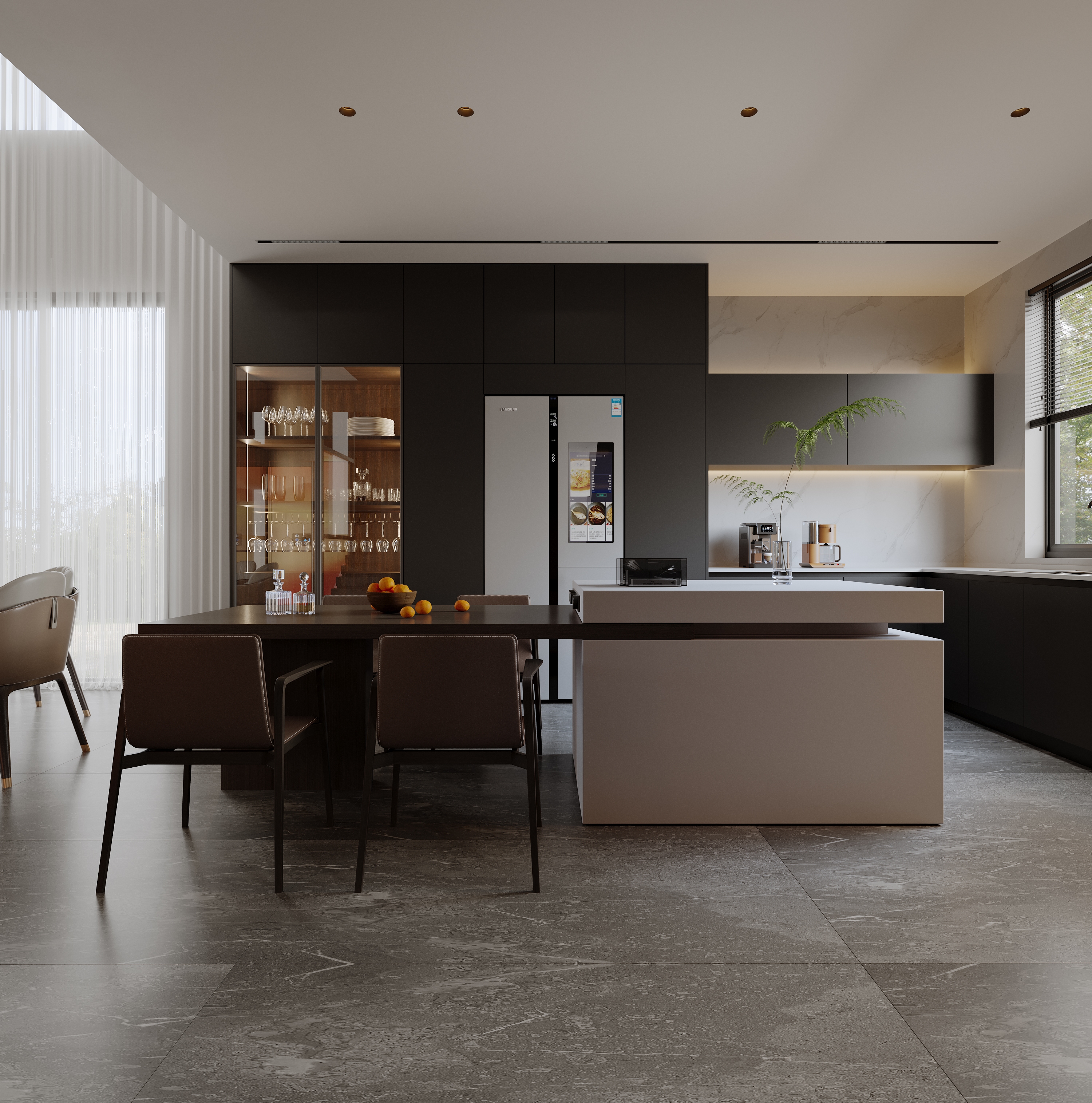 别墅空间渲染丨柏锐定制-3