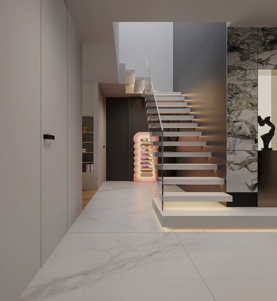 二孩家庭的轻奢跃层生活丨星远合木美学空间-52