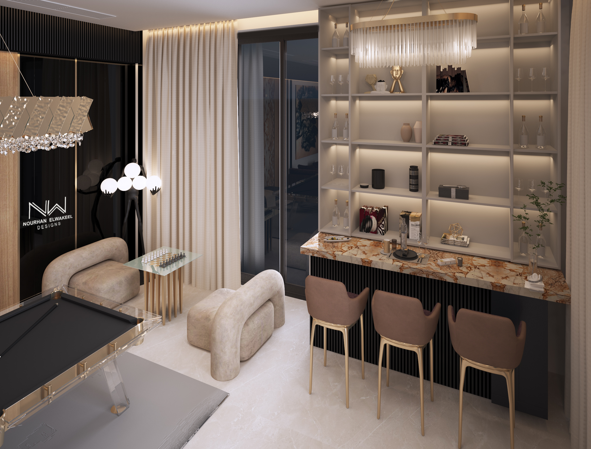 RECREATION ROOM LOCATION: RIYAD , KSA-4