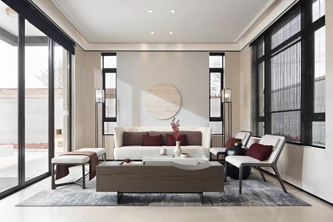 新中式诗意合院,回归自然的静谧与雅致-14