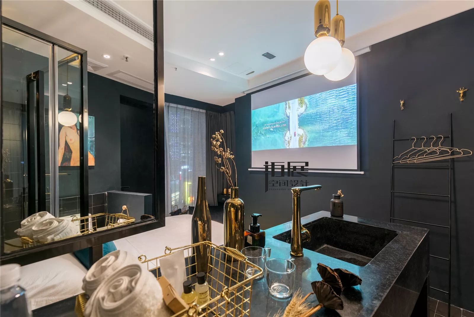 时代豪苑 — 60㎡名宿，前卫炫酷黑白灰-23