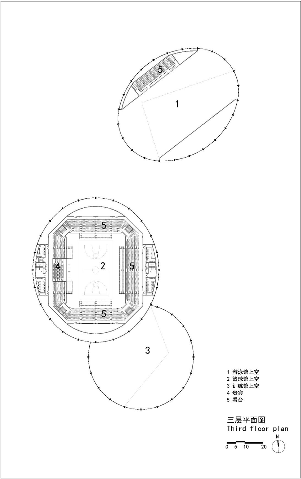 浙江师范大学行知学院综合体育中心丨中国浙江丨中国联合工程有限公司-113