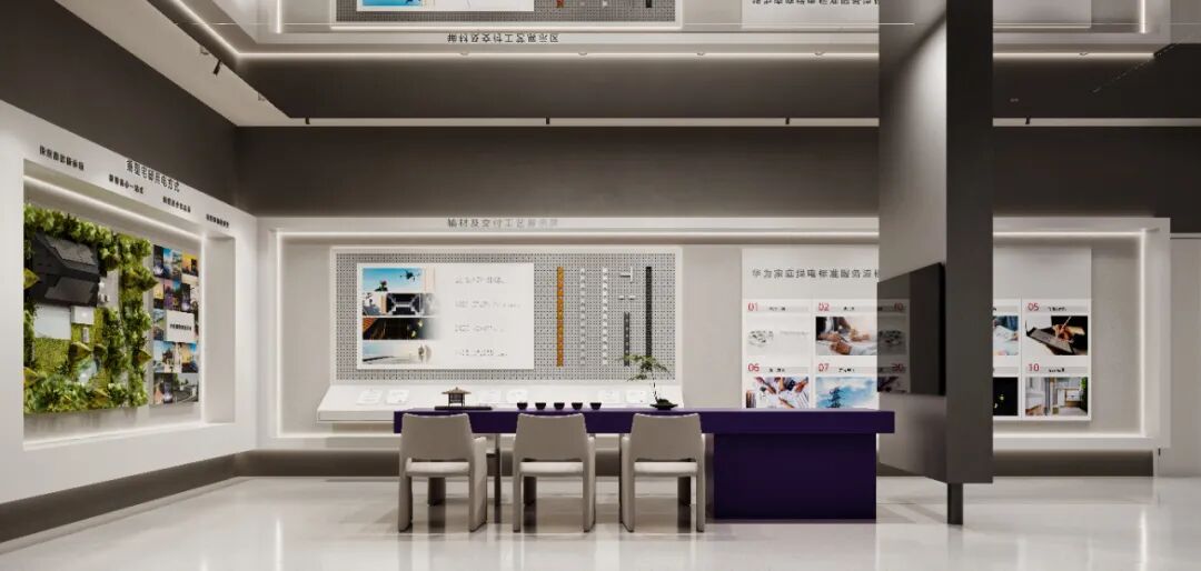 110m²浙江金华华为绿电展厅丨周笙笙展厅设计-15