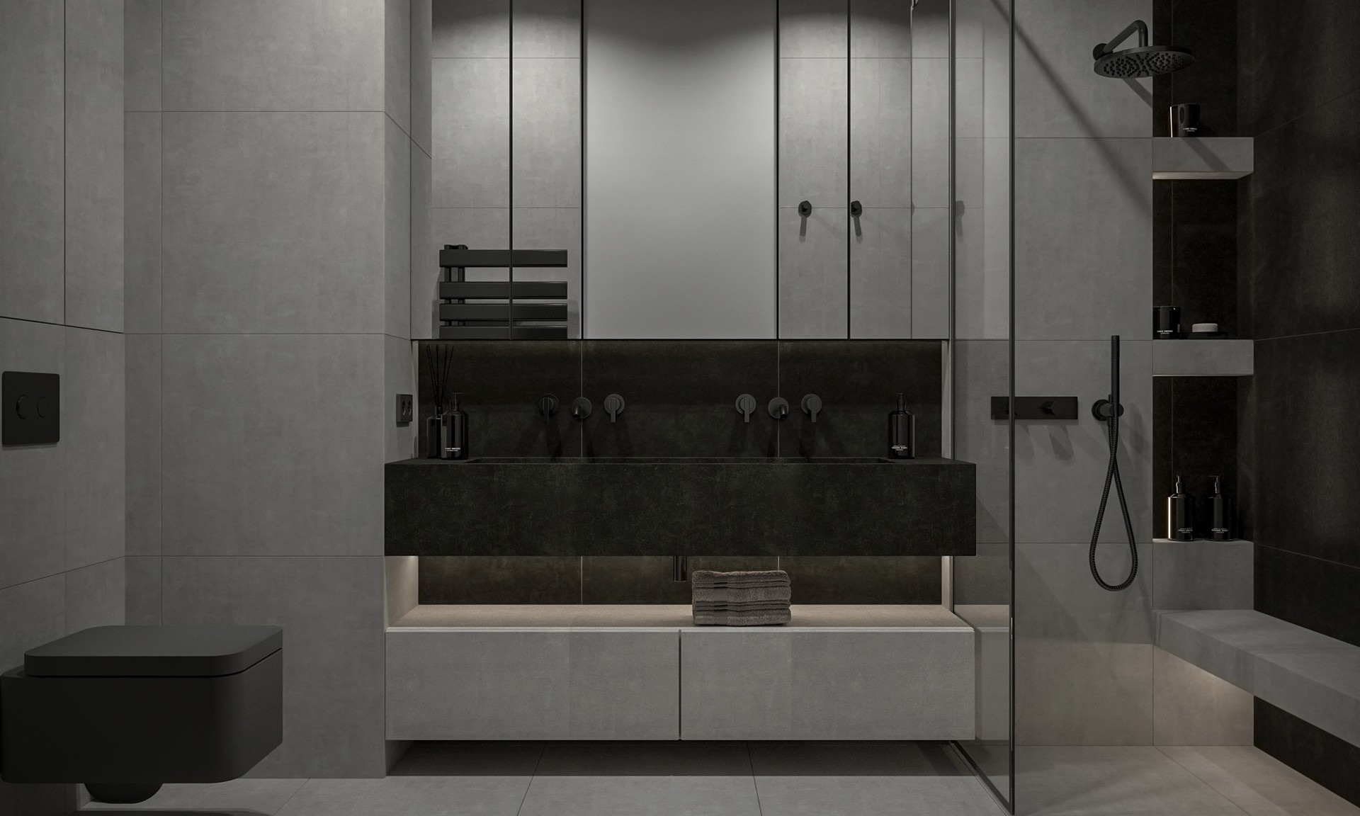 灰色系公寓设计-13