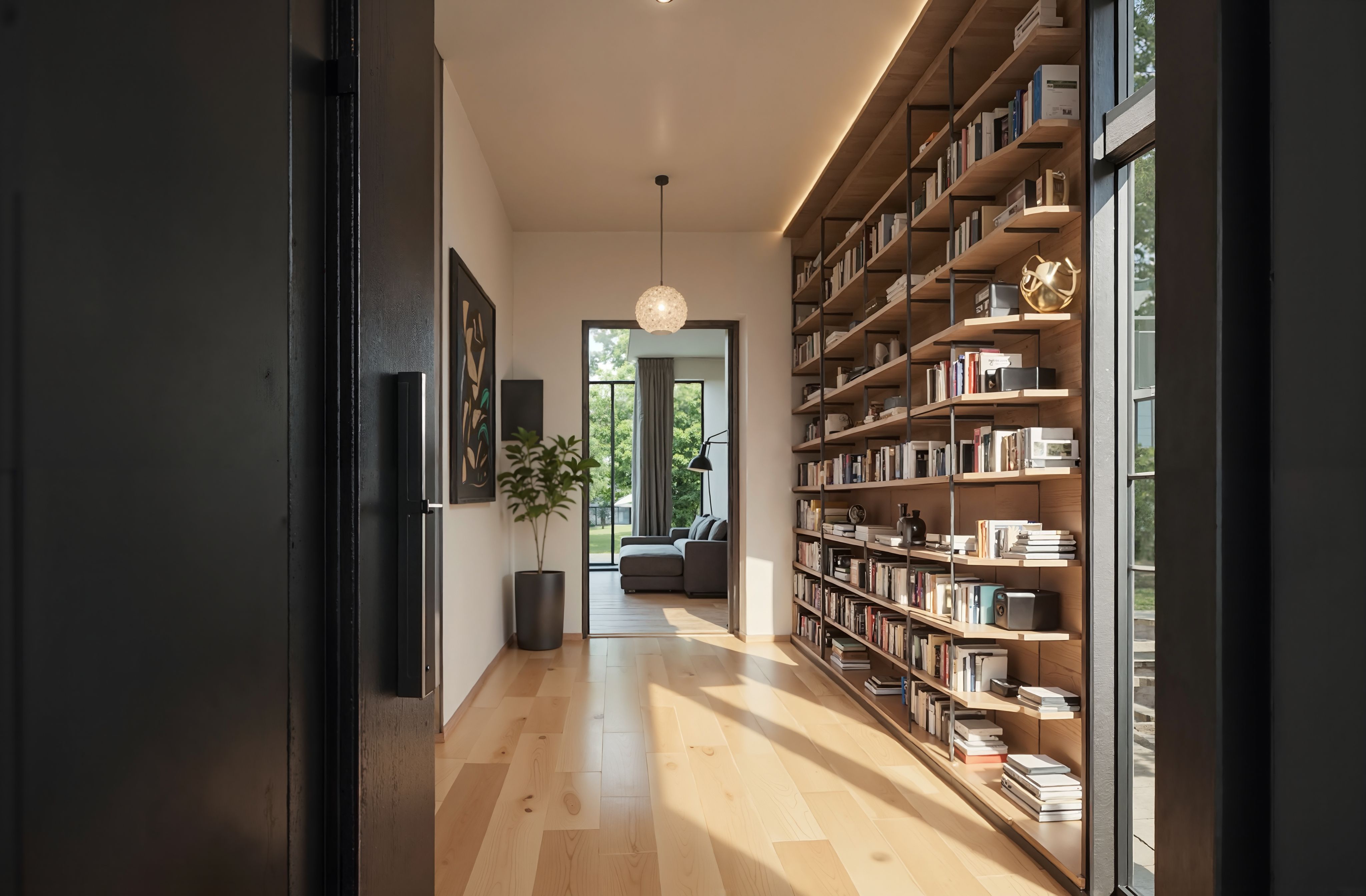 8K视觉解剖:一座客厅的绝对平面宣言-16