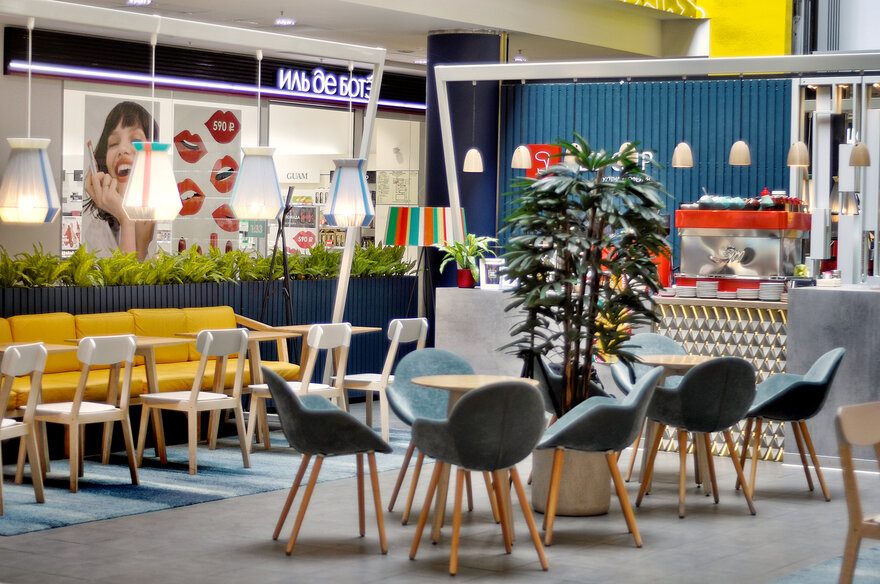 Redcugiper(俄罗斯 Red Cup 连锁咖啡店室内设计)-0