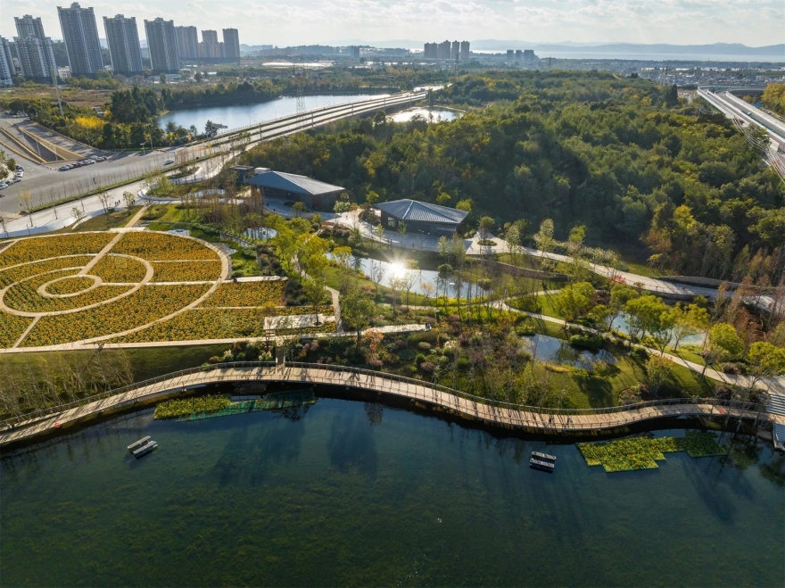 昆明呈贡沐春湖和泛春湖水环境整治丨中国昆明-6