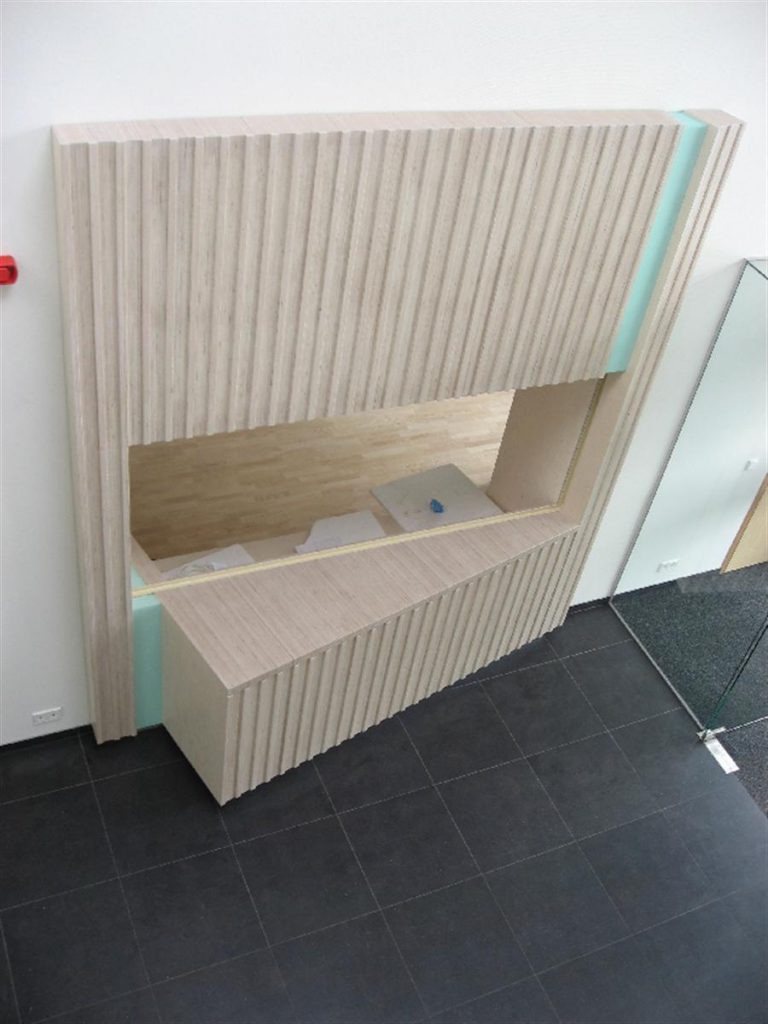 Winclove Bioindustries办公室入口接待台设计丨Arend Groenewegen Architect BNA-8