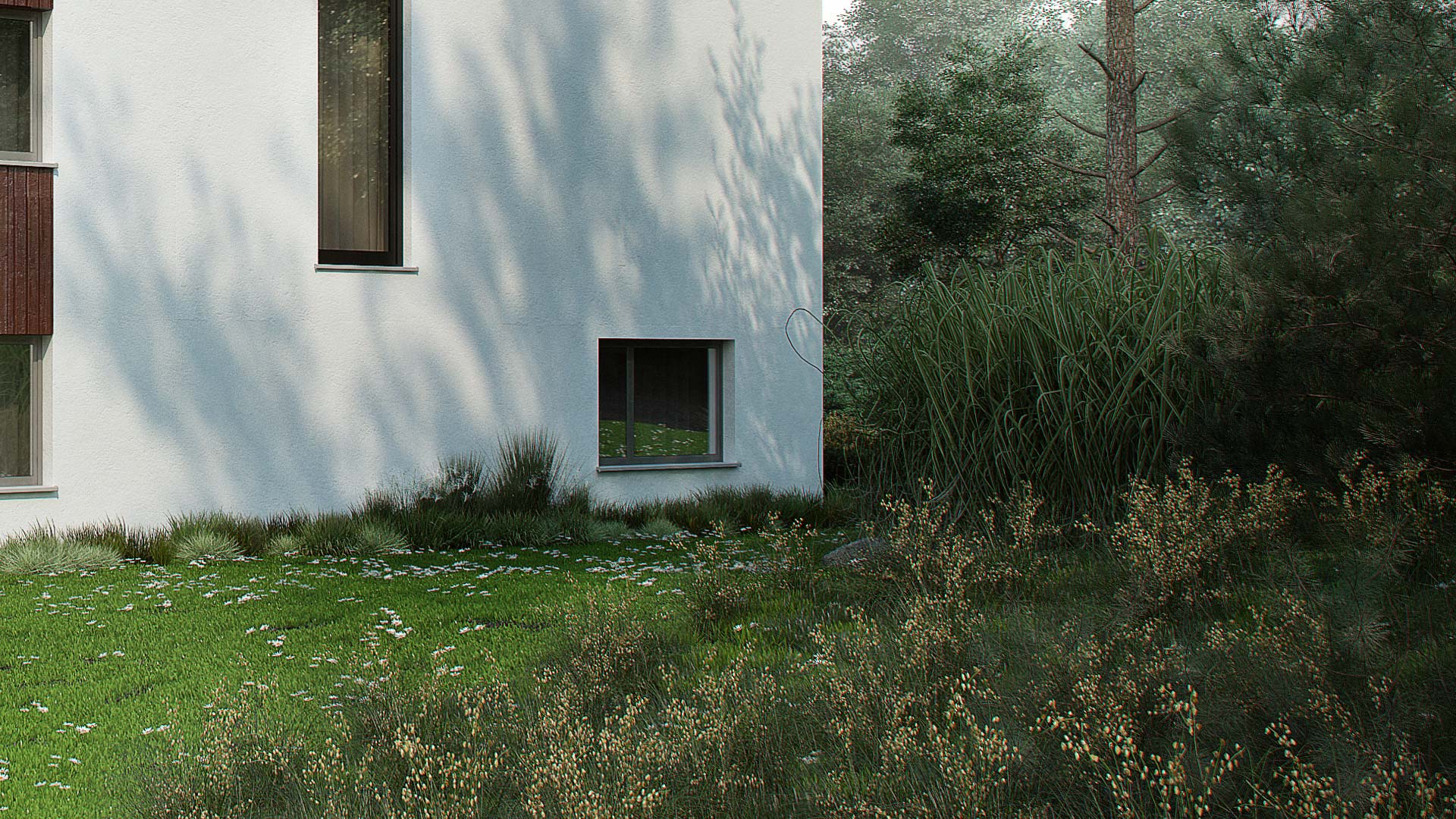 挪威森林中的现代住宅-7