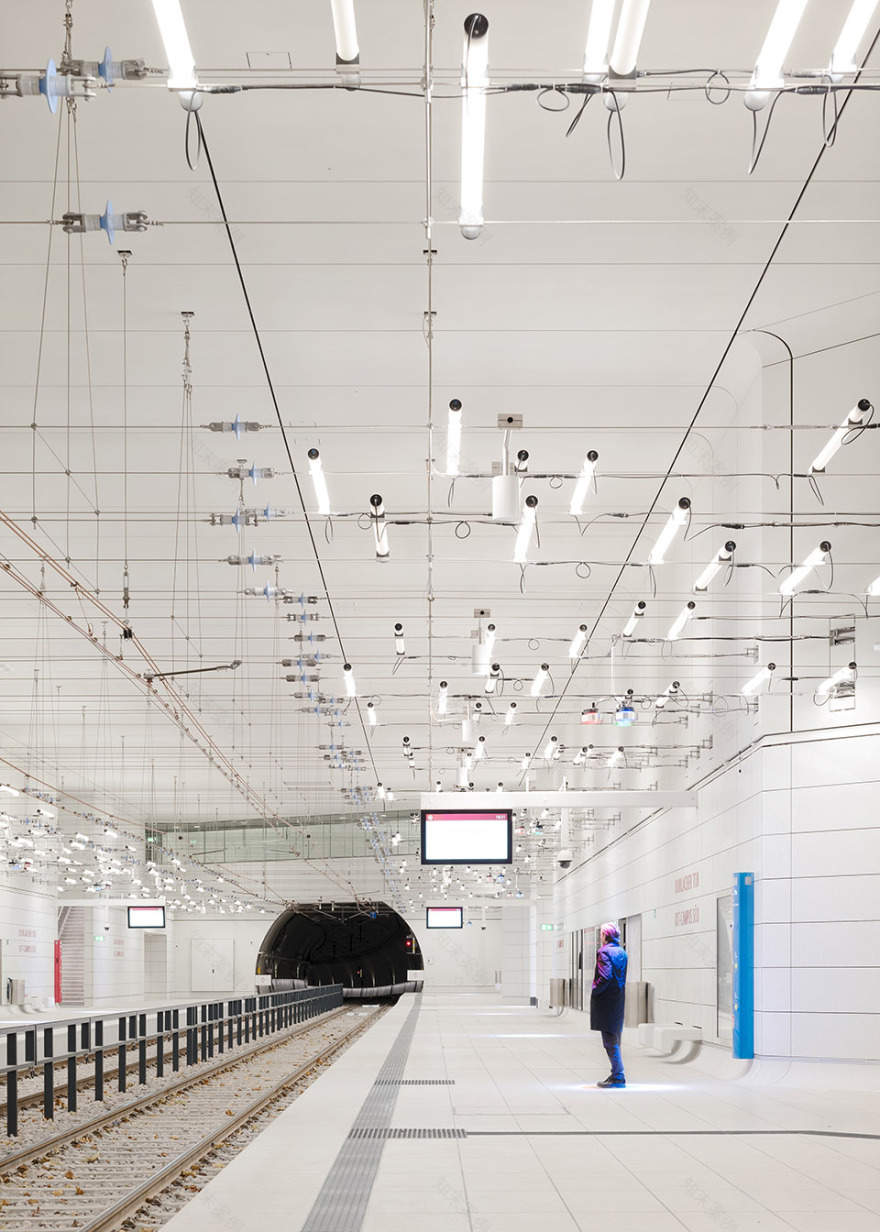 Karlsruhe 轻铁隧道丨德国卡尔斯鲁厄丨allmannwappner 事务所-40