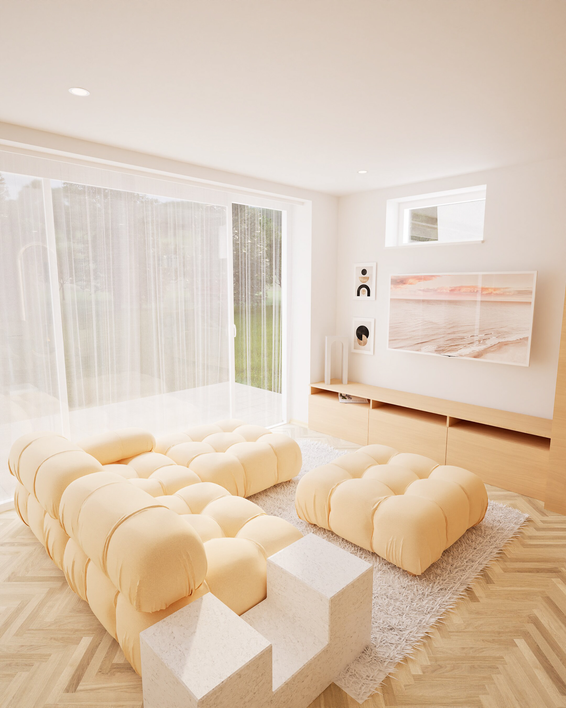 宁静卧室与办公室-5