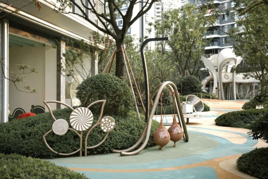 重庆新希望D10天际|儿童乐园|软装设计|尚沃出品-71