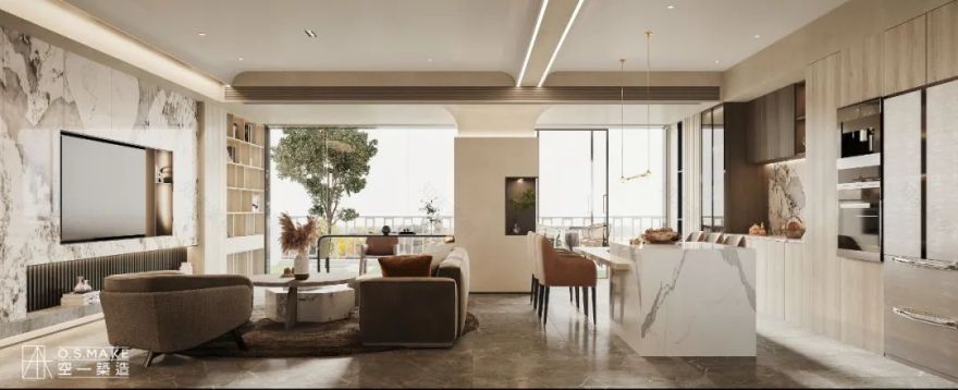 自然极简家丨空一築造-9