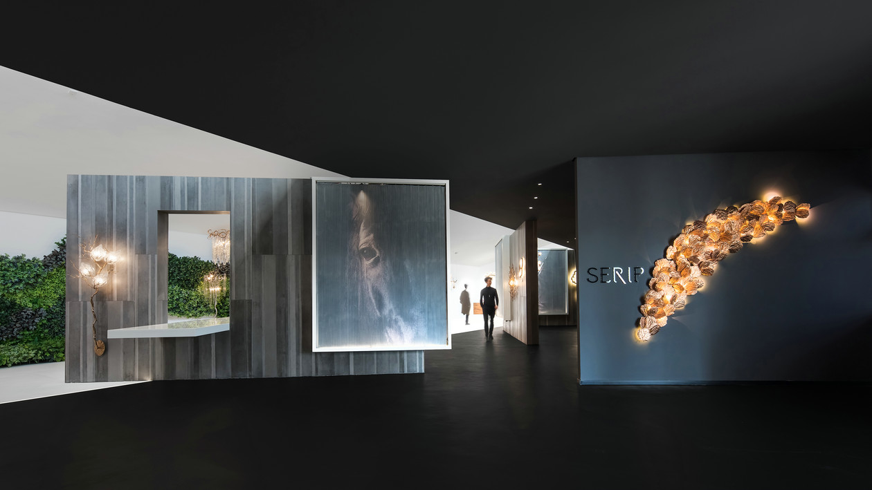 崔树 | 遇见一束光的设计-葡萄牙SERIP灯具展厅-6