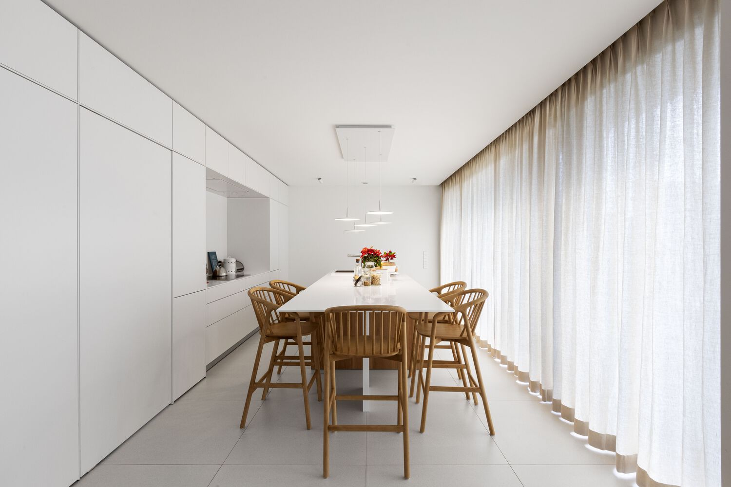 双坡屋顶的绿色可持续住宅丨卢森堡丨Moreno Architecture-28