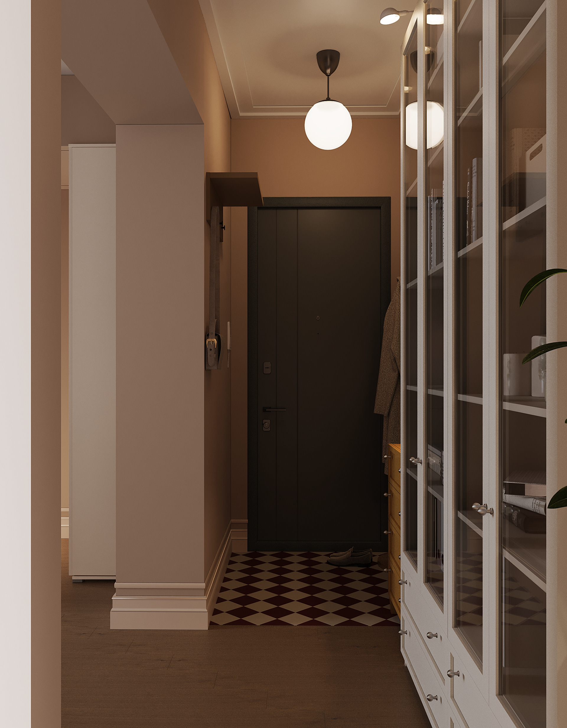 Unnatov（Юннатов）公寓设计项目丨俄罗斯莫斯科丨设计师萨沙·米哈伊洛娃-32