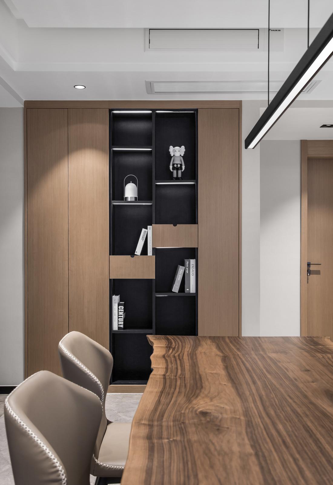 温暖简约空间设计丨六品设计-25