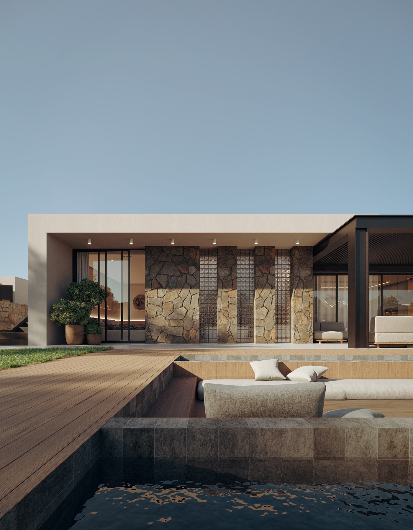 特色住宅空间  大气格调空间丨墨西哥-7