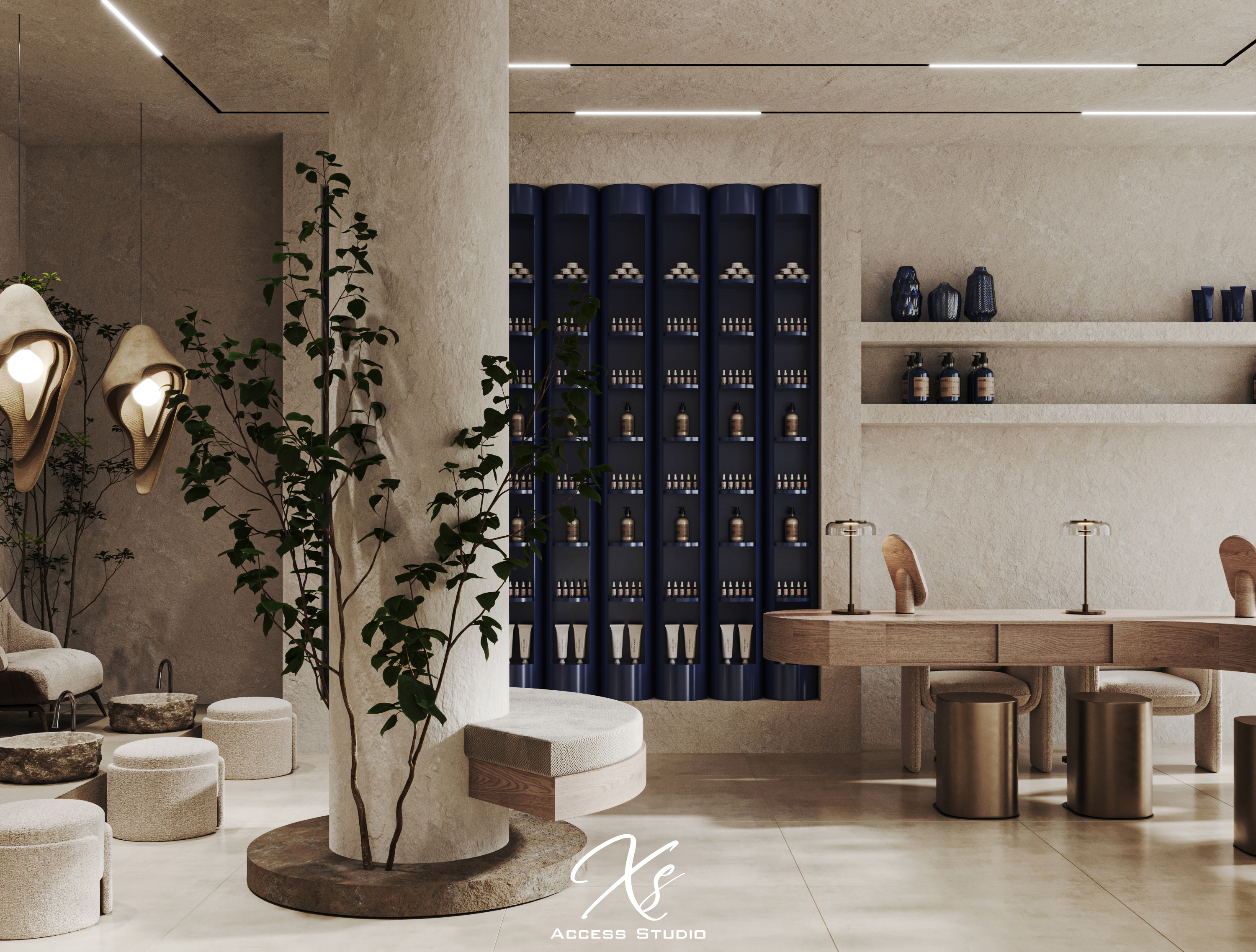 Gorgeous Beauty Salon 室内设计-13