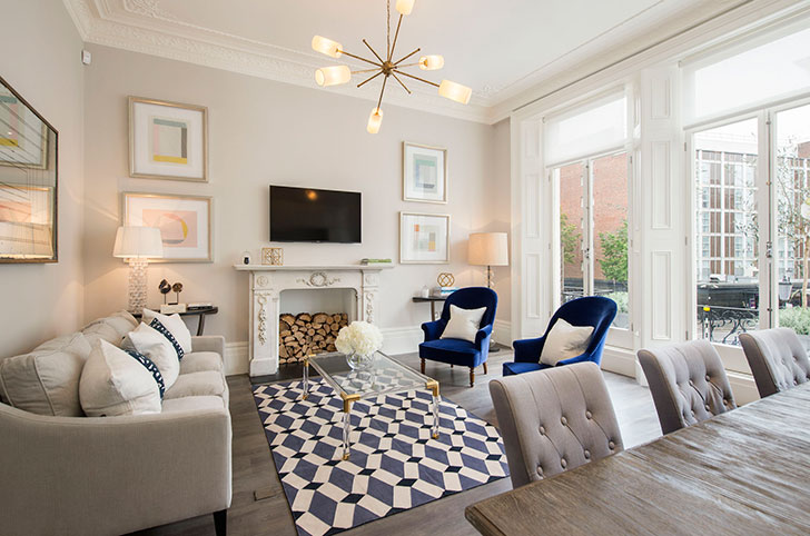 伦敦魅力维多利亚式公寓 | 法式门窗，高耸天花，尽享宽敞空间-1