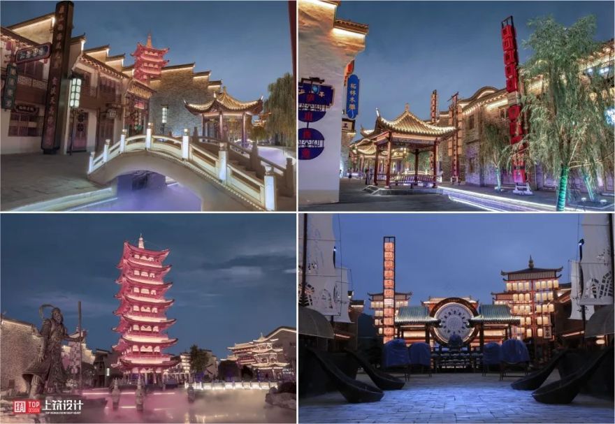 庐山西海柘林老镇美食文创园丨中国九江丨上筑国际照明设计(深圳)有限公司-39