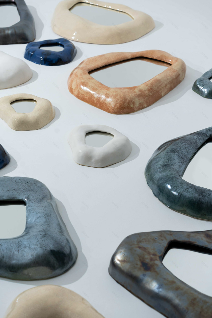 “DOVKOLA”陶瓷框镜子和桌子系列丨乌克兰-1