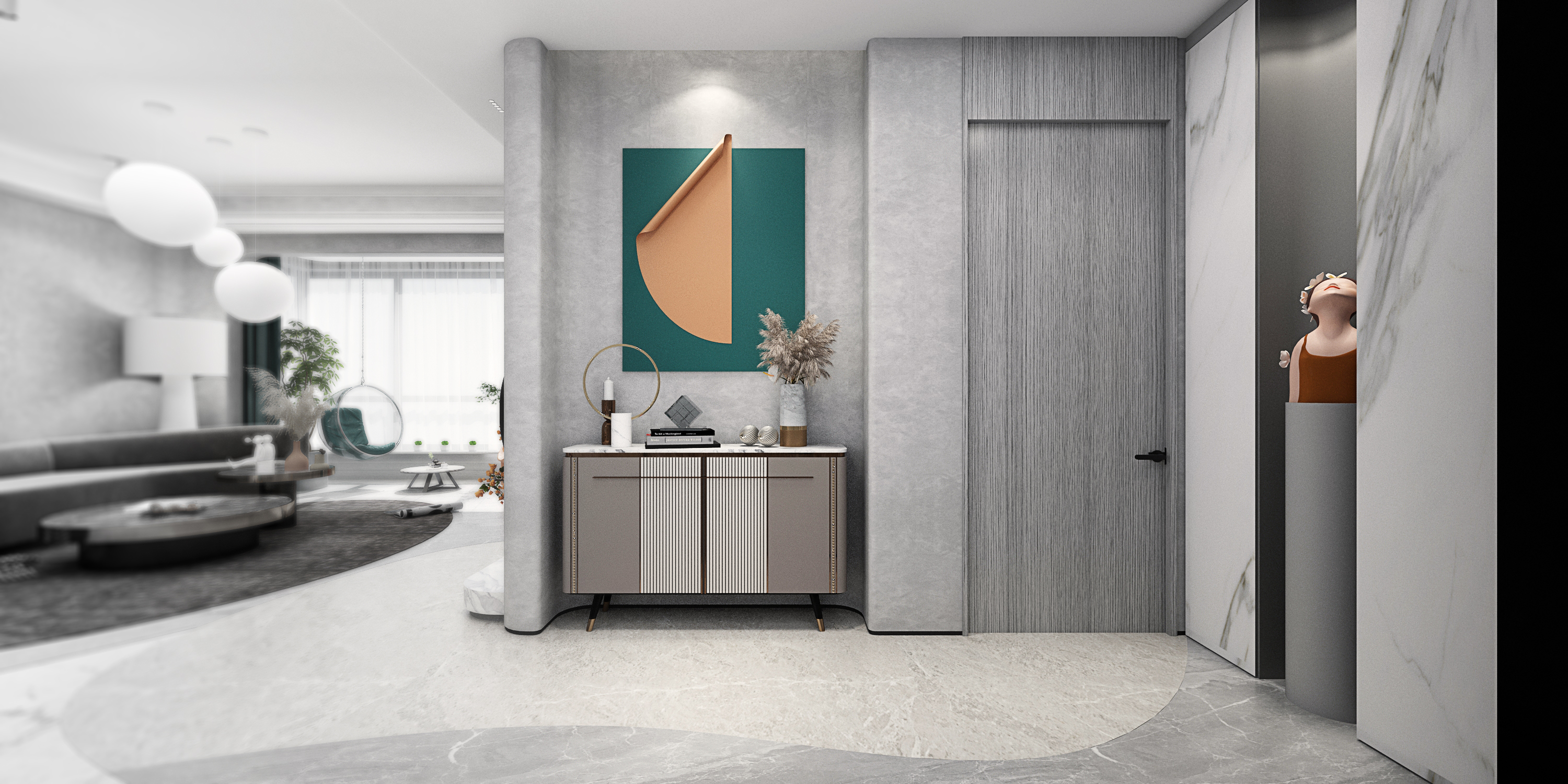 《曲水流觞》 | 智慧家居融入网红特质的家-39