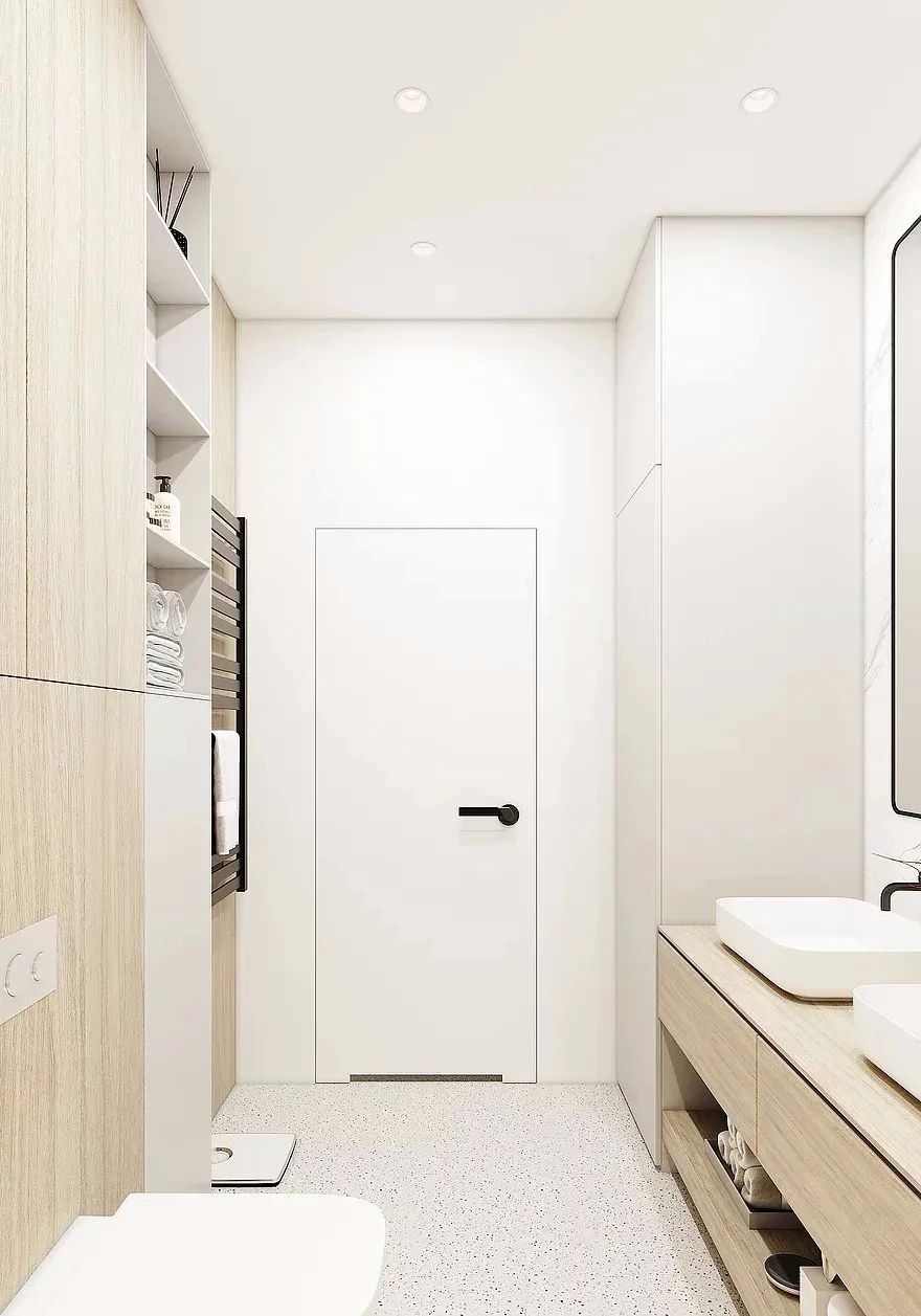 88㎡现代简约公寓丨JD Architects-22