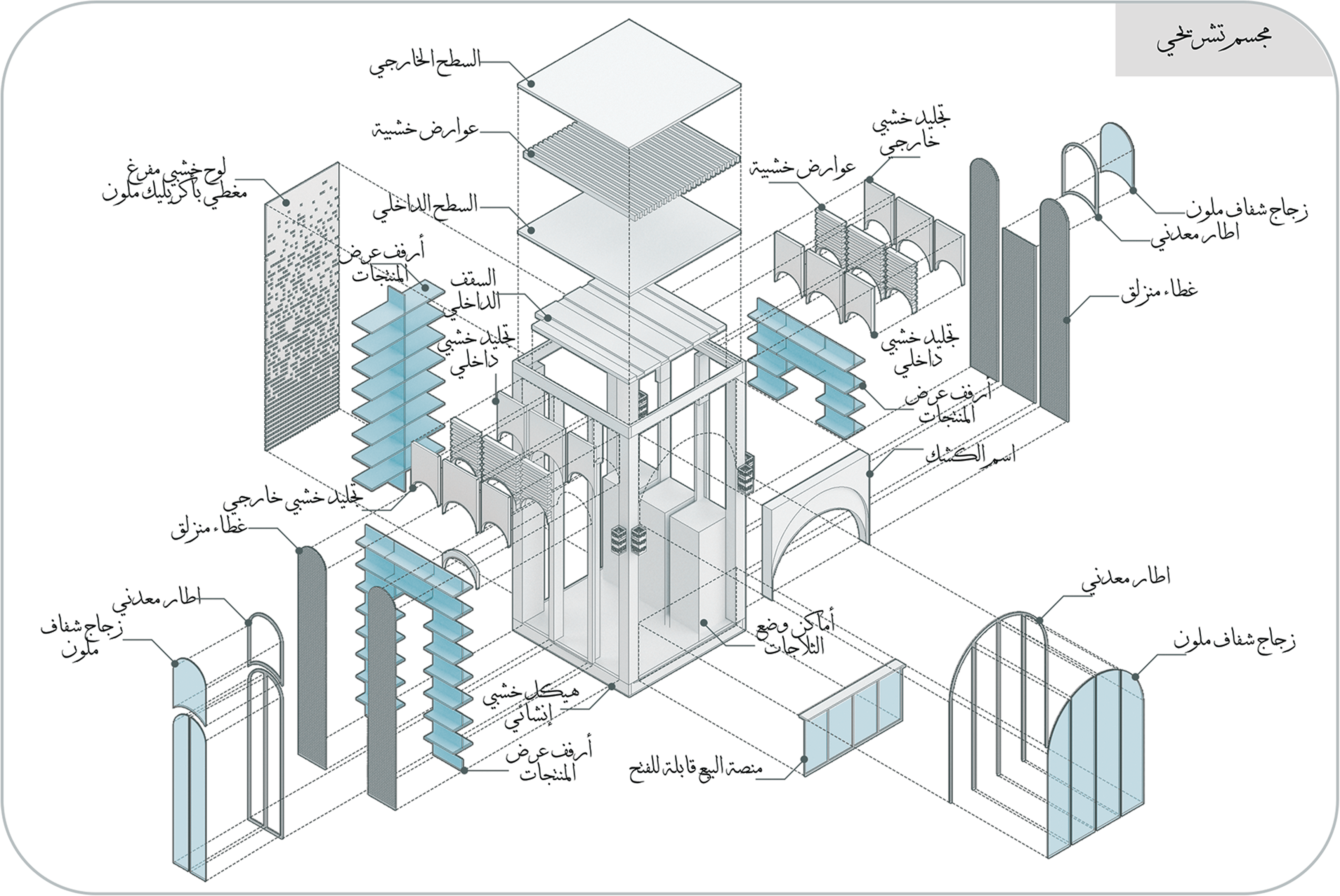 阿克谢科公园围墙售货亭设计竞赛丨埃及-13