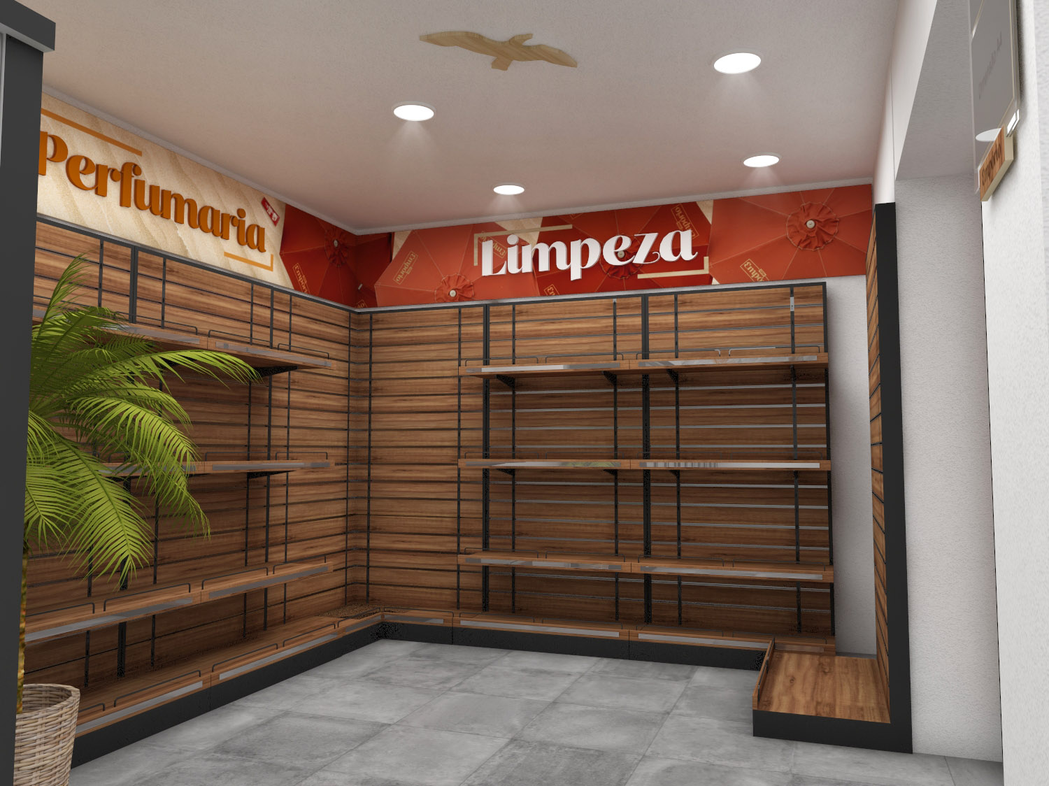 Carlão Supermarket Signage /Comunicação Visual-3