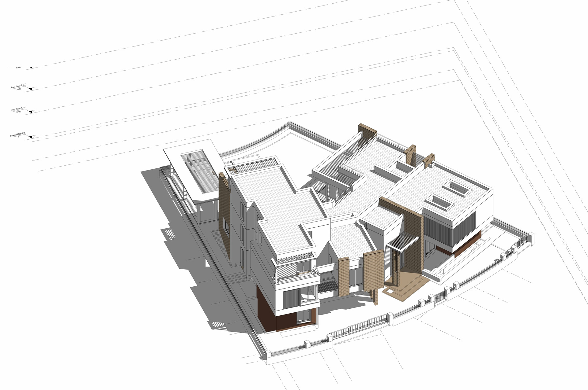 New Giza Modern Villa | LOD 350 Tender Package-15