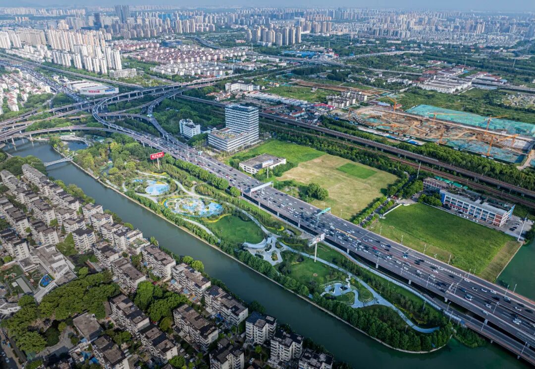 HEZHAN｜水韵苏安，绿谷客厅——苏安河滨水公园-41