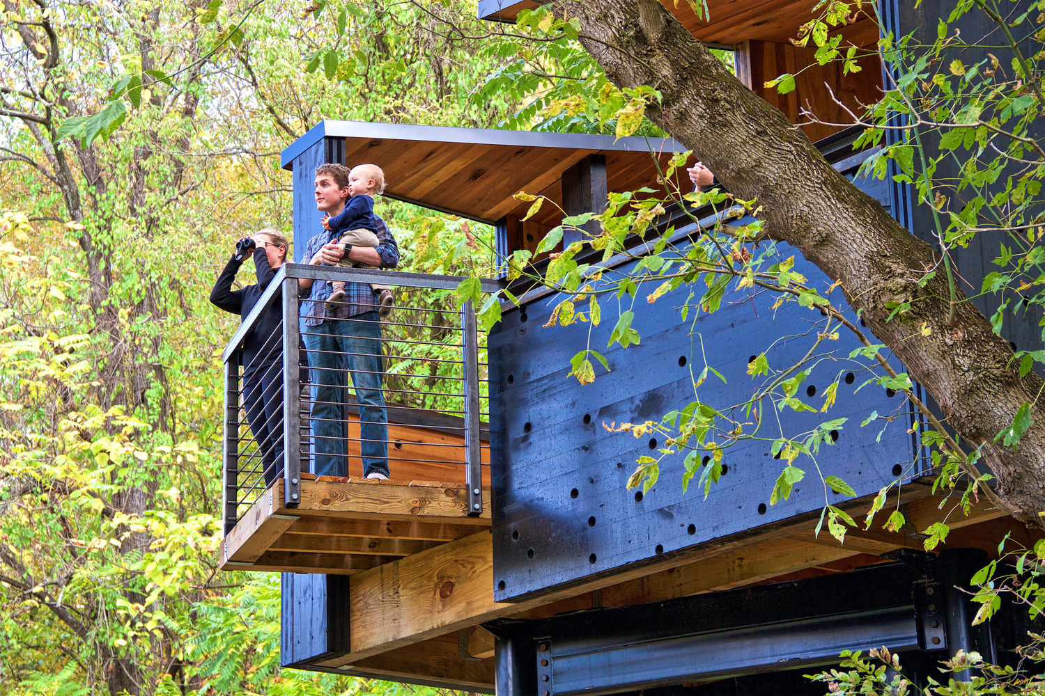 新河火车观察塔丨美国丨弗吉尼亚理工大学-39