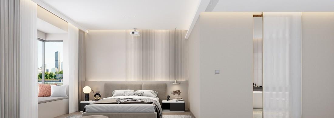 
曲江大平层简约设计---赵虎空间设计 -6