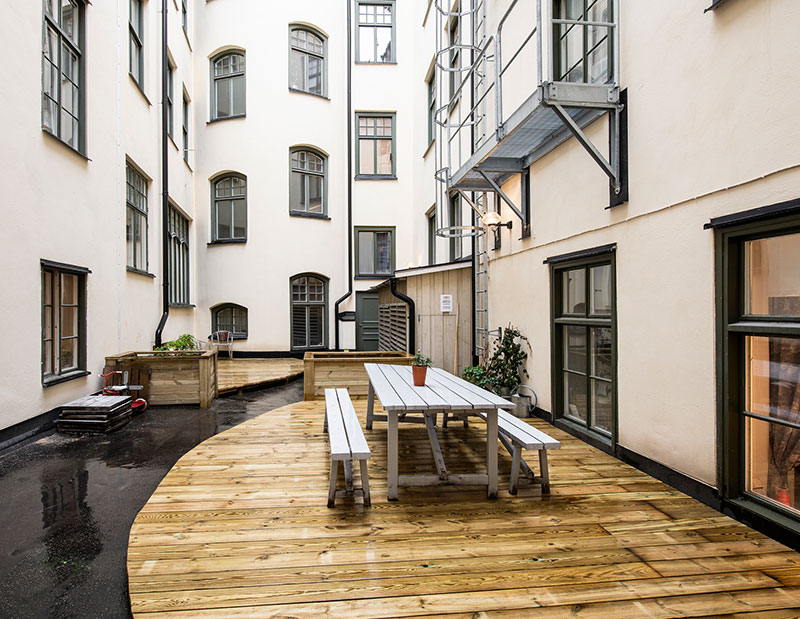 斯德哥尔摩历史古城中的时尚米色公寓-30