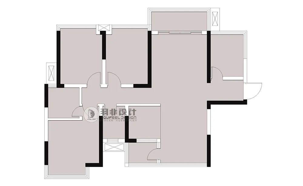 柳州彰泰城 118㎡复古轻奢家居，满足生活需求与美学追求-18