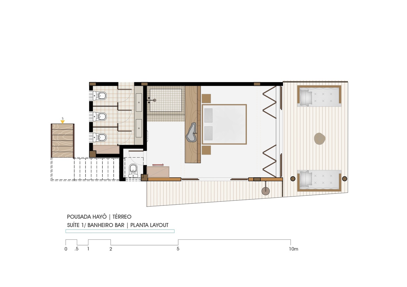 巴西 pousada hay 旅馆丨薇薇安·亨尼科特·阿尔奎特塔斯和协会-51