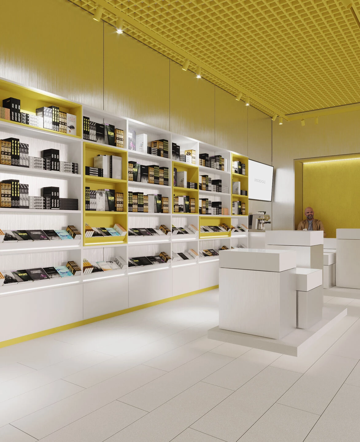 书店室内设计丨哈萨克斯坦丨Kvadrat Architects-5