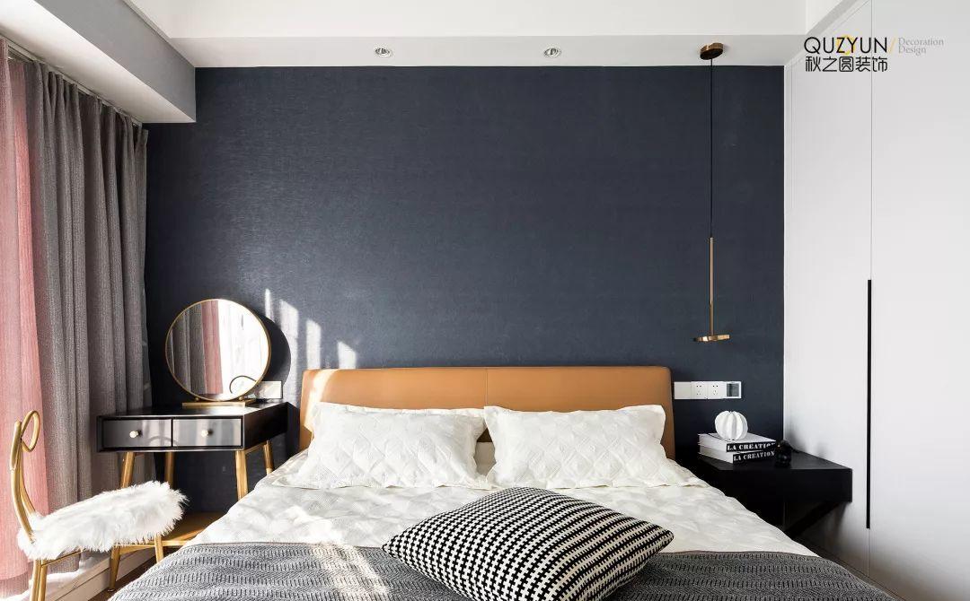 公园大厦 88 平现代简约设计,原木地板与无吊顶展现自然美感-22