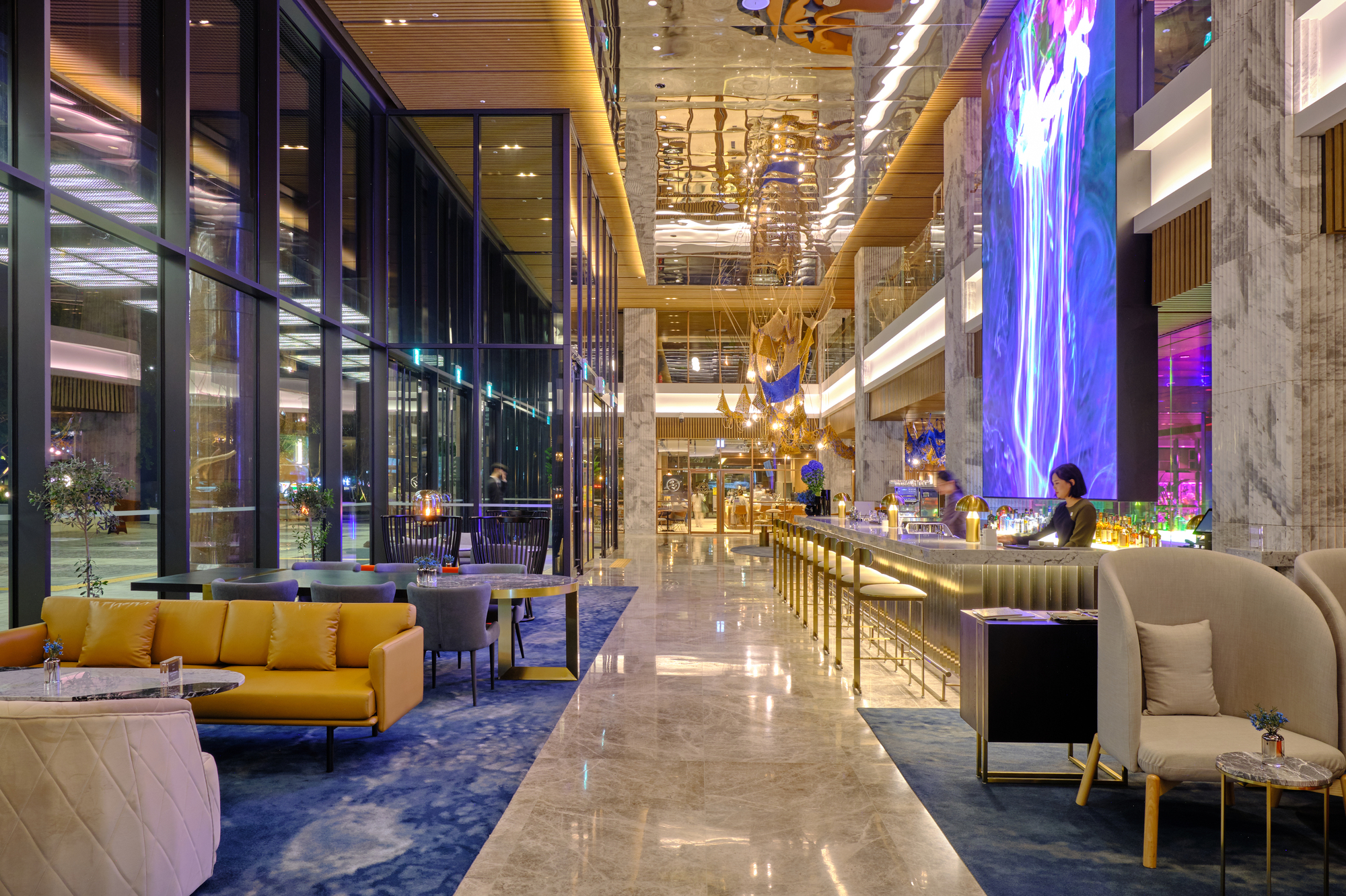 Mondrian Seoul Itaewon 酒店丨韩国首尔丨Gansam Architects & Associates-28