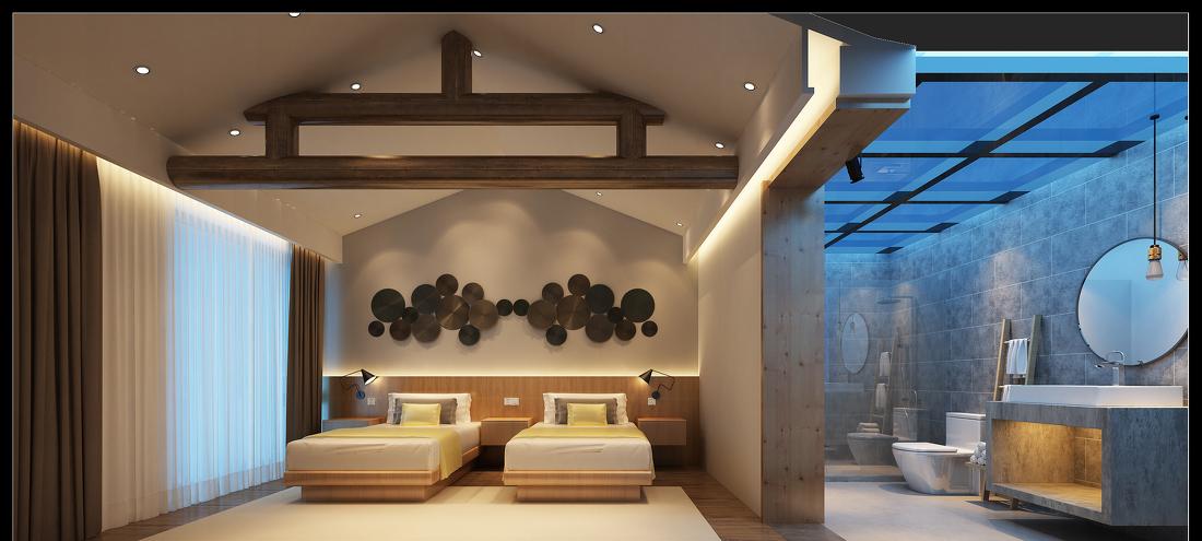 北京侘寂风民宿3#院-3