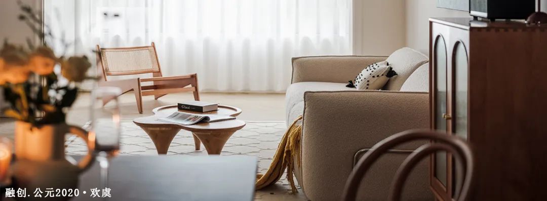 奶油风私宅设计丨留白屿下空间建筑-58