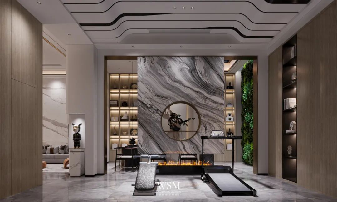 浙江金华 500㎡别墅私宅设计 | 简约轻奢,生活与自然的完美融合-60