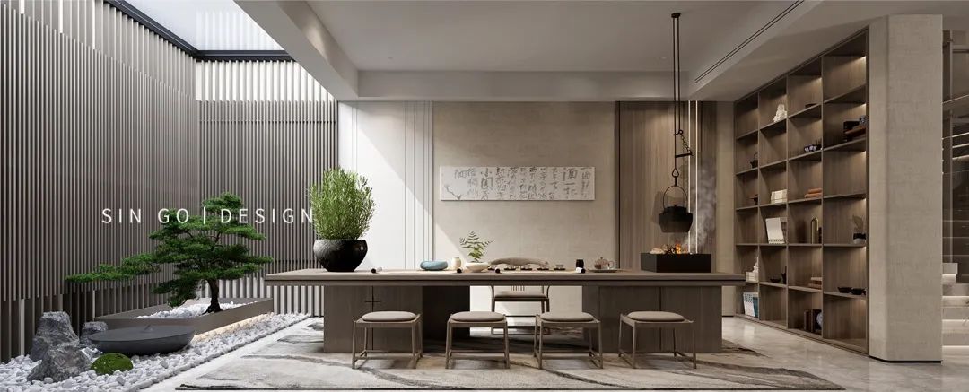 南京•南京院子 560㎡新中式别墅,演绎精致生活-57