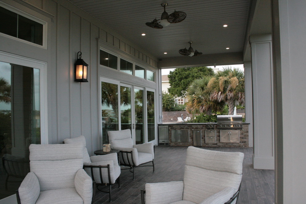 Bayou Saint John海滩小屋丨美国阿拉巴马丨Bob Chatham Custom Home Design-46