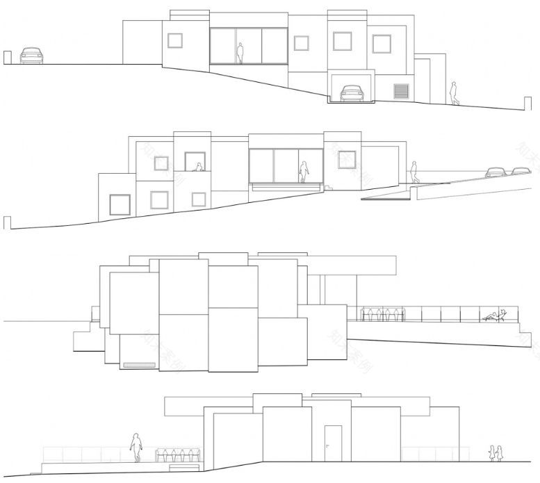 极简线条与白色空间的完美融合 | 五款经典现代住宅设计-186