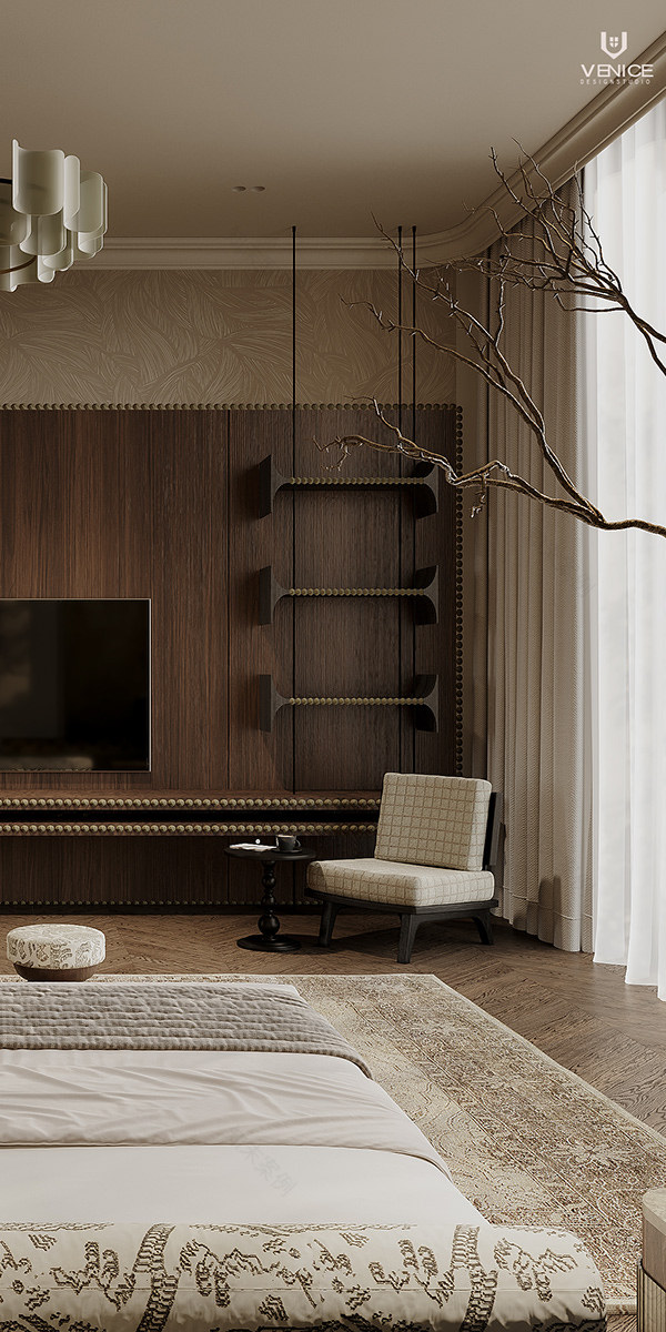 主卧室设计丨Mohammed Yossef-20