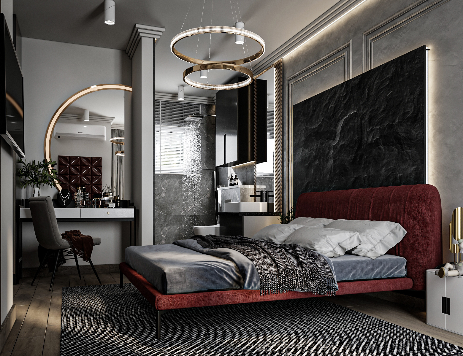 带浴室的暗室丨埃及-8