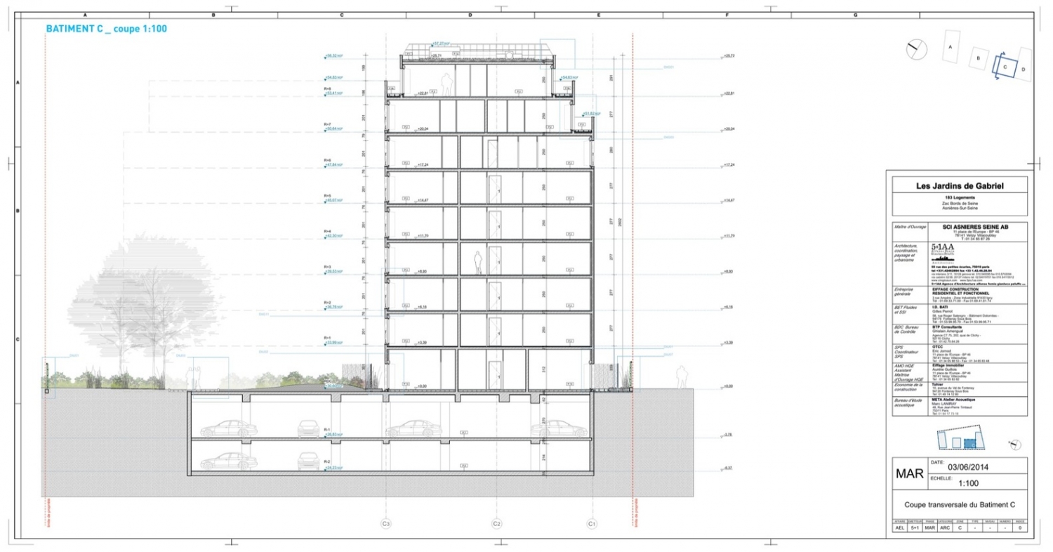 巴黎加百列花园住宅综合体丨5+1AA Alfonso FemiaGianlucaPeluffo-46